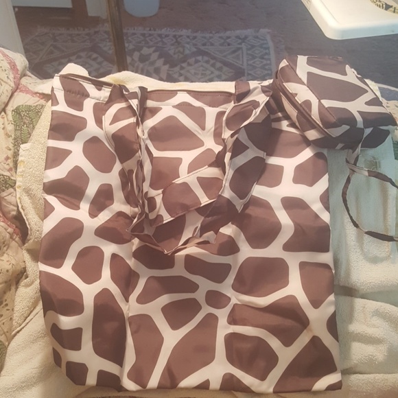 sachi insulated foldable market tote